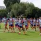 Para pemain Jepang mengikuti sesi latihan di Universidad Autonoma de Nuevo Leon (UANL) di Monterrey, Meksiko, pada 3 Juni 2026, menjelang Piala Dunia 2026. (Julio Cesar AGUILAR/AFP)