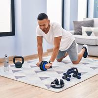 Tetap Bugar Selama Ramadan, Ab Roller Praktis untuk Latihan Core Lebih Maksimal di Rumah