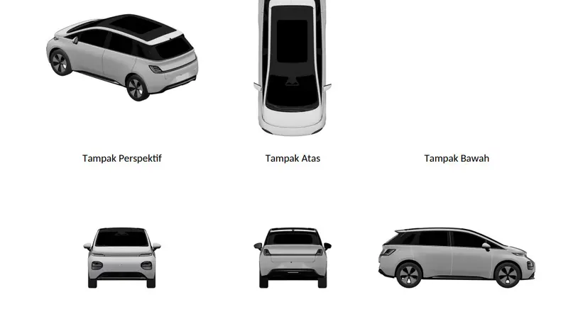 Wuling Daftarkan Desain untuk Mobil Listrik Baru di Indonesia (ist)