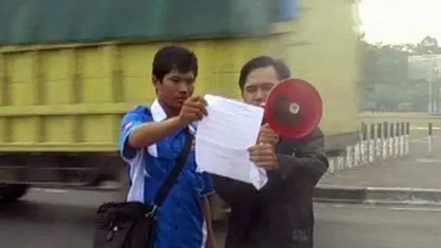 Warga Palangkaraya Dukung KPK Tangkap Bupati Gunung Mas
