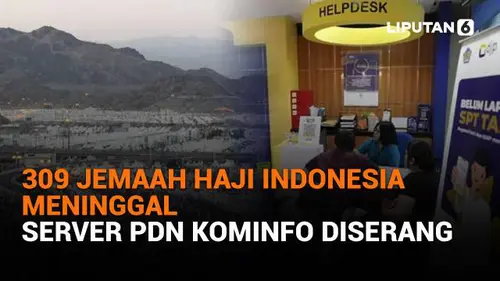309 Jemaah Haji Indonesia Meninggal, Server PDN Kominfo Diserang