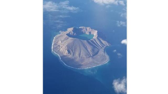 Gunung berapi Kasatochi.