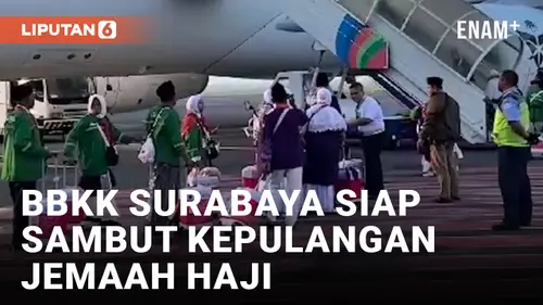 VIDEO: Sambut Kepulangan Jemaah Haji, BBKK Surabaya Siapkan Sarana dan Prasarana Kesehatan