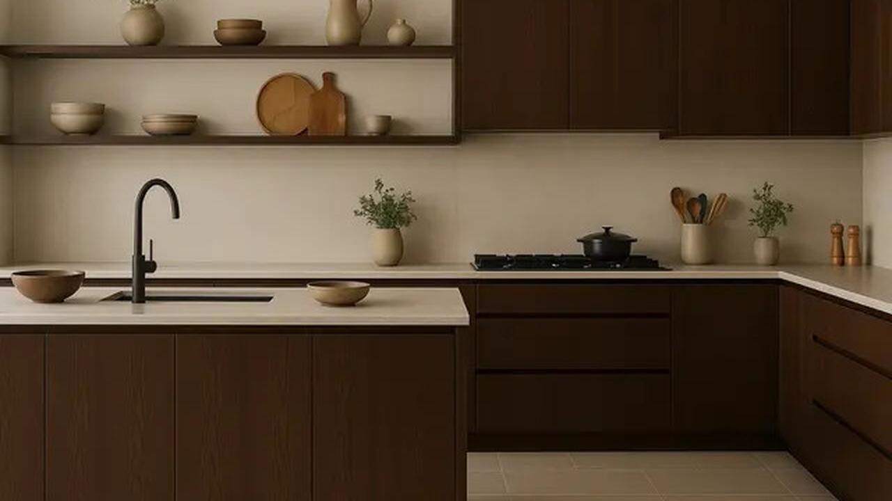 8 Inspirasi Desain Dapur Japandi yang Tren di 2025, Simpel dan Rapi
