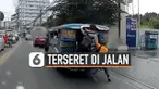 Seorang pria mengalami kejadian memalukan saat mengejar jeepney, sebutan untuk angkot di Filipina. Pria tersebut terseret karena nekat menaiki jeepney yang sedang berjalan. Belum lagi keadaan jeepney saat itu sedang penuh penumpang.