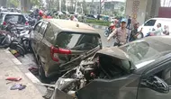 Truk Tabrak Pesepeda hingga Seret Lima Mobil di Bandung, Satu Orang Tewas