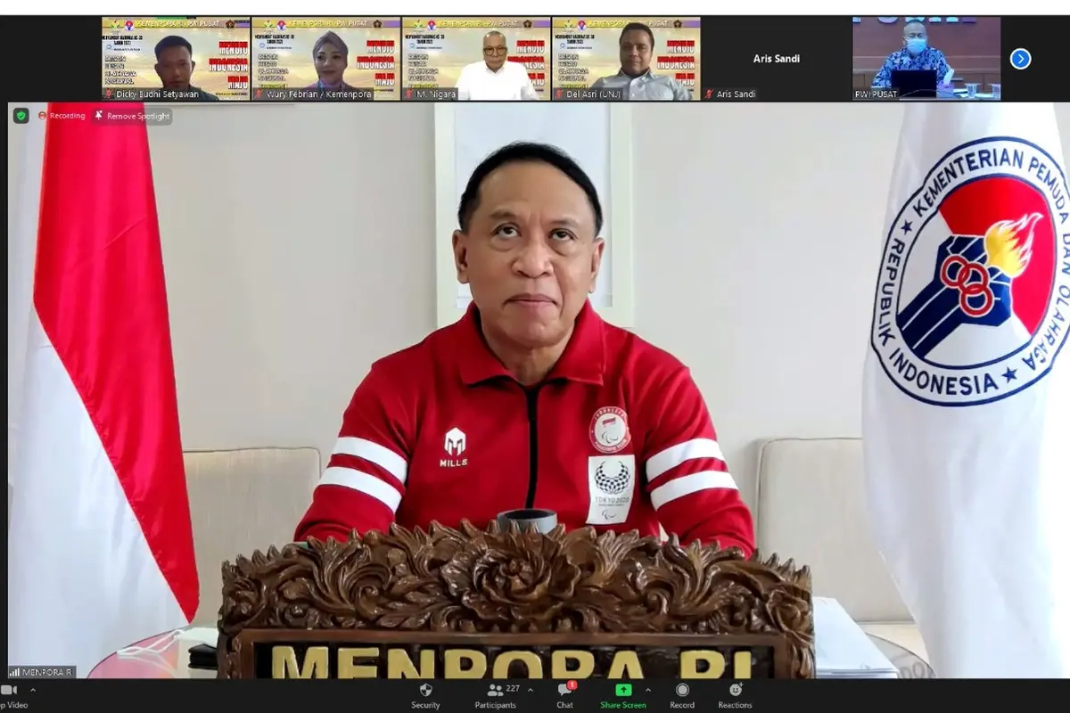 Menpora Zainudin Amali