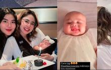 Kompak dan Bahagia, 8 Potret Dewi Perssik Momong Cucu, Rayakan Ulang Tahun Baby Nawla Bersama Rosa Meldianti