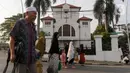 Waktu pelaksanaan salat Id dimulai sekitar 15 menit setelah matahari terbit hingga sebelum masuk waktu Zuhur pada Hari Raya Idul Adha. (Liputan6.com/Herman Zakharia)