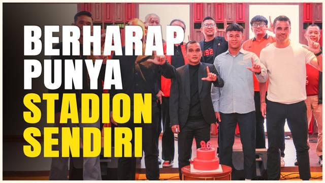 Berita video ditemui saat perayaan ulang tahun Persija Jakarta, sang kapten Rizky Ridho berharap tim berjuluk Macan Kemayoran bisa punya stadion sendiri.