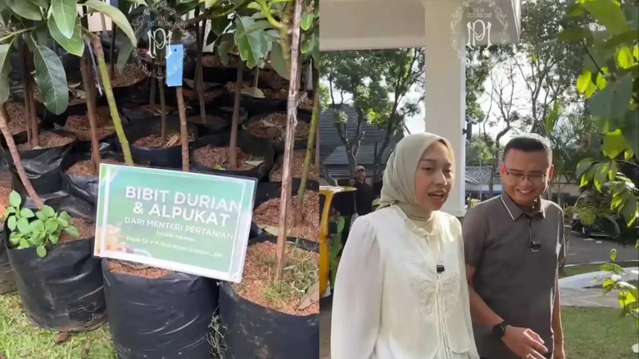 Kado Unik di Pernikahan Putri Karlina Menantu Dedi Mulyadi/Instagram @putri.karlina14