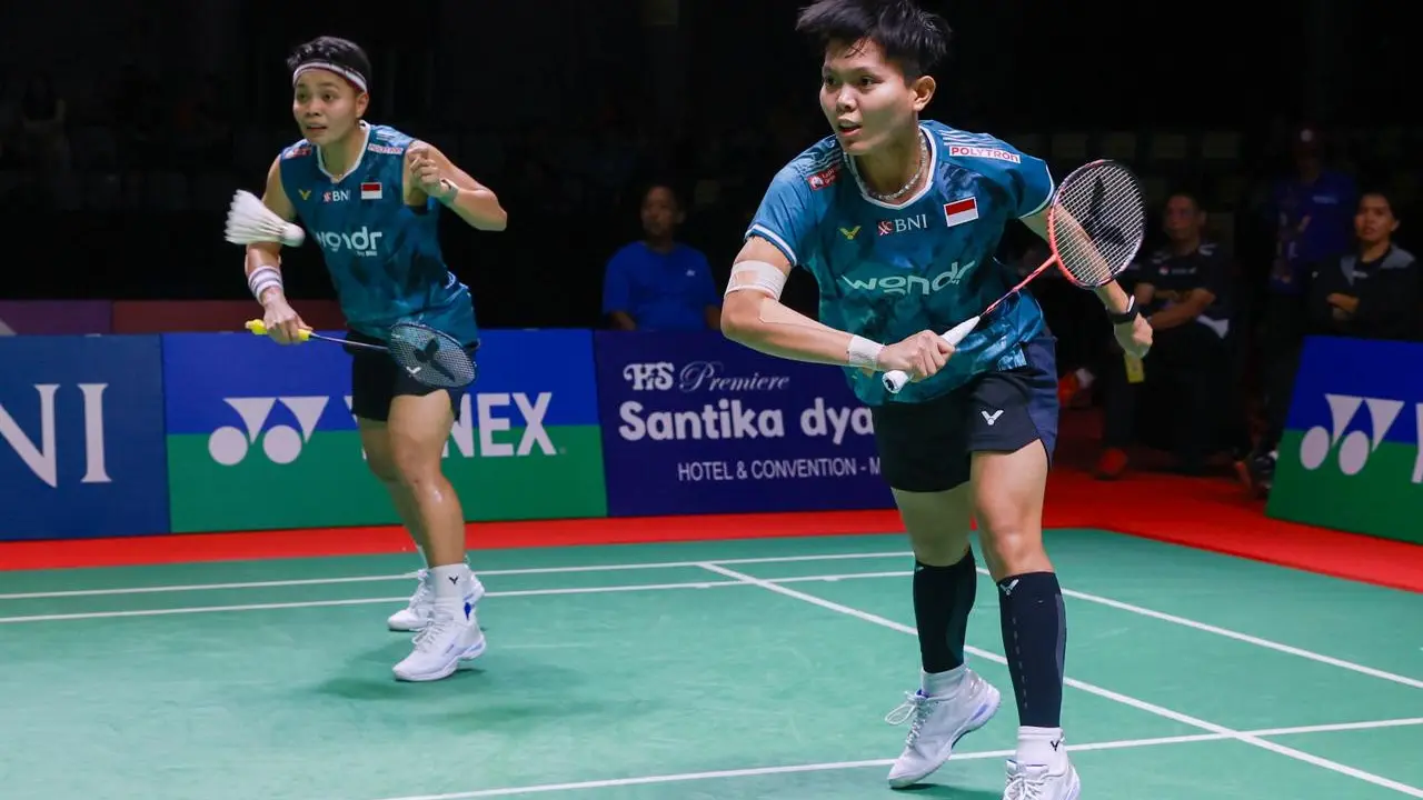 Apriyani Rahayu/Siti Fadia Silva Ramadhanti - Indonesia Masters II 2025 - Bulu Tangkis