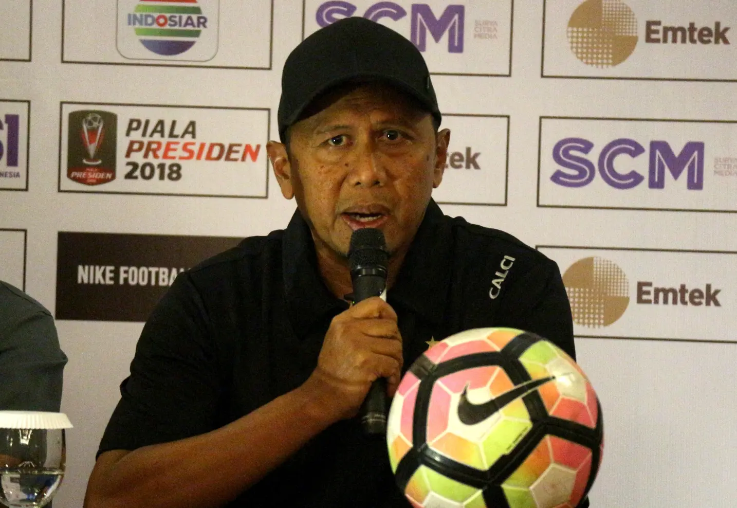 Pelatih Sriwijaya FC Rahmad Darmawan. (Liputan6.com/Kukuh Saokani)