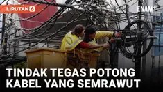 Pemprov DKI Jakarta akan Tindak Tegas Kabel Fiber Optik yang Semrawut di Jalan