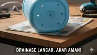 7 Cara Membuat Lubang Drainase Pot dari Ember Bekas yang Benar, Mudah dan Simpel