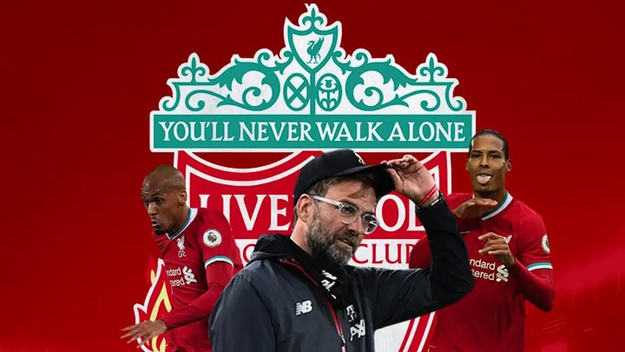 Liverpool - Jurgen Klopp, Fabinho, Virgil van Dijk
