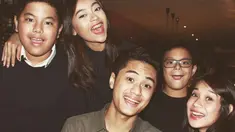 Melalui akun instagramnya, Gista Putri kerap membagikan momen kedekatannya bersama keempat anak Wishnutama. (Liputan6.com/IG/@gistaputri)