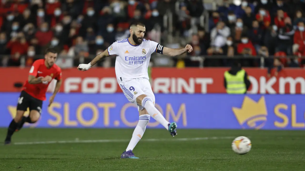 Benzema Cetak Dua Gol, Real Madrid Taklukkan Mallorca
