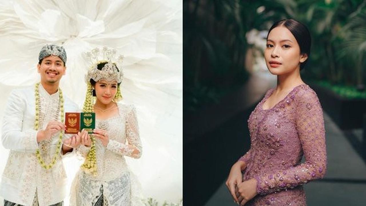 8 Potret Hanggini Memukau sebagai Bridesmaid, Kenakan Kebaya Simple Namun Elegan