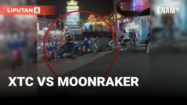 Viral! Anggota XTC Serang Minimarket, Cari Anggota Moonraker