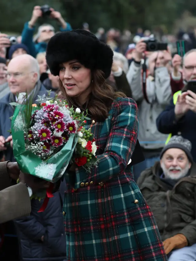Kate Middleton dalam Perayaan Natal