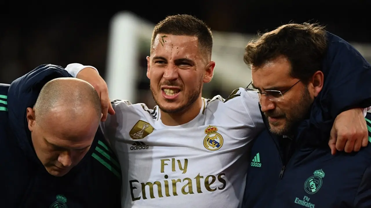 Winger Real Madrid, Eden Hazard.