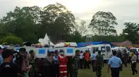  10 Jenazah Diterbangkan ke Surabaya dari Pangkalan Bun (Liputan6.com/ Oscar Ferri)