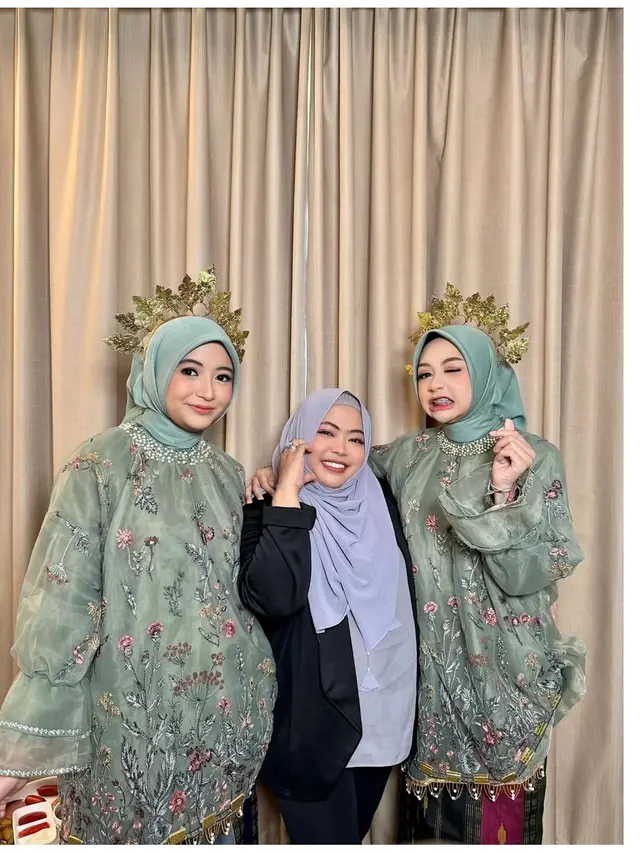 6 Gaya Arafah Rianti dan Halda Jadi Bridesmaid Feby Putri, Berbalut Adat Bugis