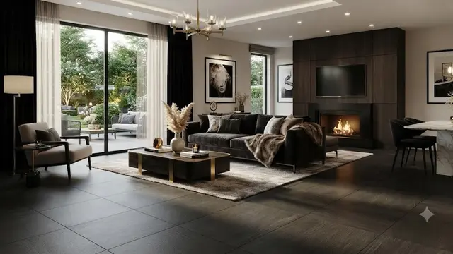 Hitam Matte yang Mewah (AI Generated)