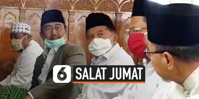 VIDEO: Jusuf Kalla Ditemani Zulkifli Hasan Salat Jumat di Masjid Agung Al Azhar