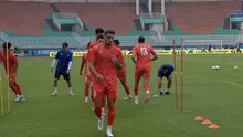 Do Hoang Hen yang sebelumnya bernama Hendrio berlatih di Stadion Pakansari, Bogor, Minggu (2/8/2026). (Bola.com/Hery Kurniawan)