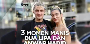 Dua Lipa dan Anwar Hadid Pamer Kemesraan