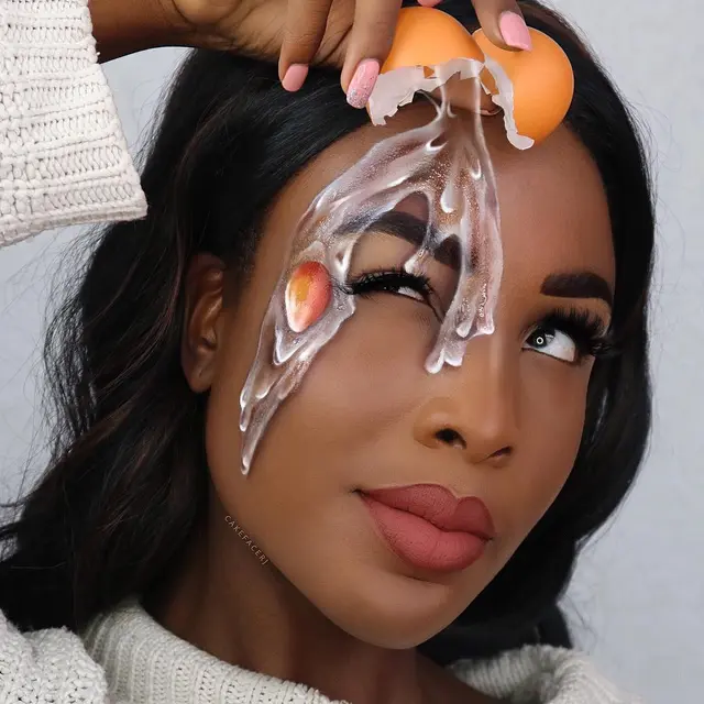 Belajar Otodidak, 7 Hasil Ilusi Optik Wanita dari Makeup Ini Bikin Takjub