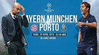 Bayern Munchen vs Porto (Liputan6.com/Sangaji)