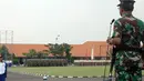 Citizen6, Surabaya: Laporan Ketua Kontingen Kobangdikal kepada Komando Pengembangan dan Pendidikan Angkatan Laut, Laksda TNI Sadiman. (Pengirim: Mayor Laut (KH) Rohman Arif).