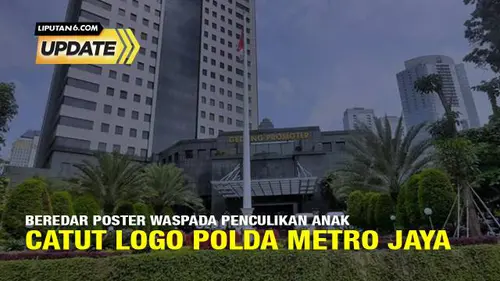 Viral Poster Waspada Penculikan Anak Catut Logo Polda Metro Jaya