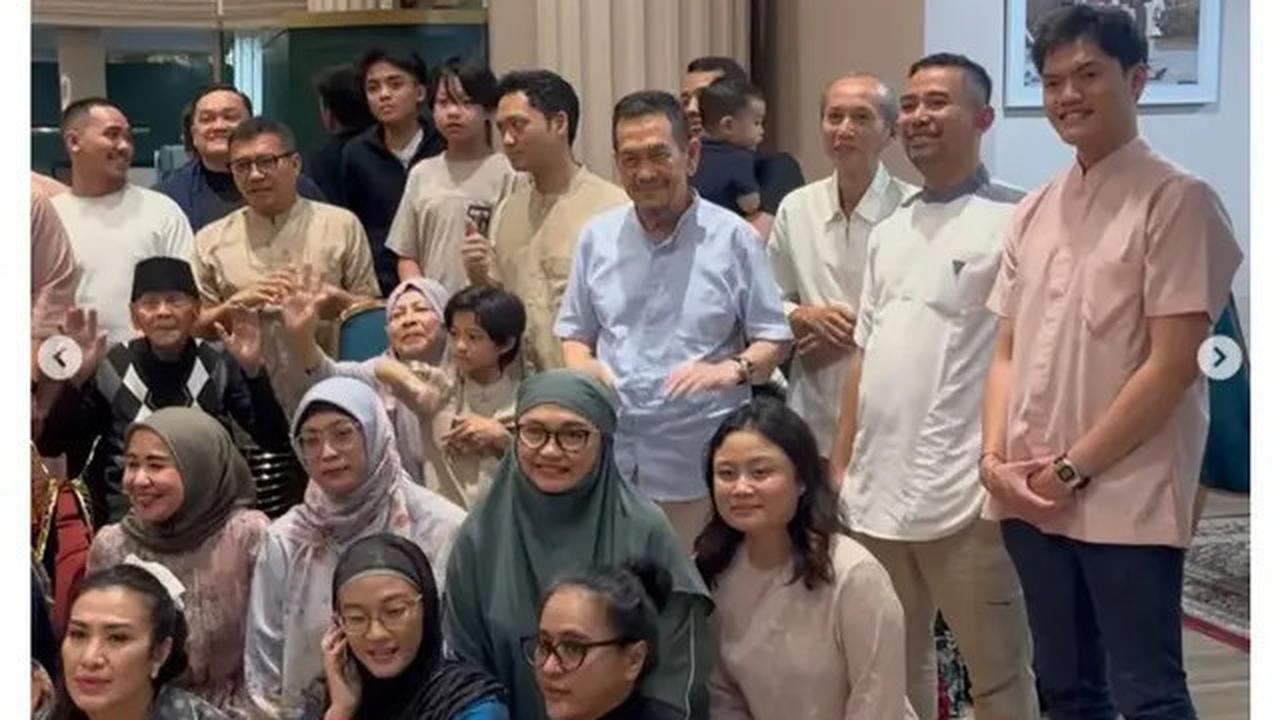 6 Potret Kehangatan Liza Natalia dan Ashanty di Acara Bukber Keluarga Besar