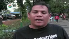 Alih-alih menuntut keadilan di trotoar, massa yang tergabung dalam Koalisi Pejalan Kaki malah terlibat keributan dengan pemotor. 