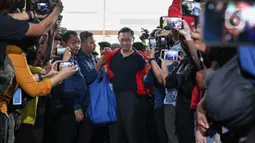 Sidang ini mengagendakan pembacaan dakwaan oleh Jaksa Penuntut Umum (JPU) atas dugaan penyalahgunaan wewenang dalam penerbitan surat persetujuan impor gula pada periode 2015-2016 dengan tersangka Thomas Trikasih Lembong atau Tom Lembong. (Liputan6.com/Angga Yuniar)
