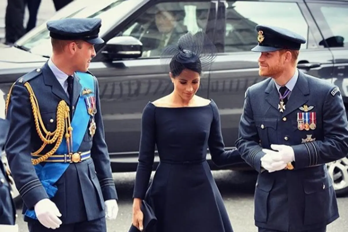 Meghan Markle Gunakan Gaun Pengantinnya Versi Hitam di Acara Kerajaan