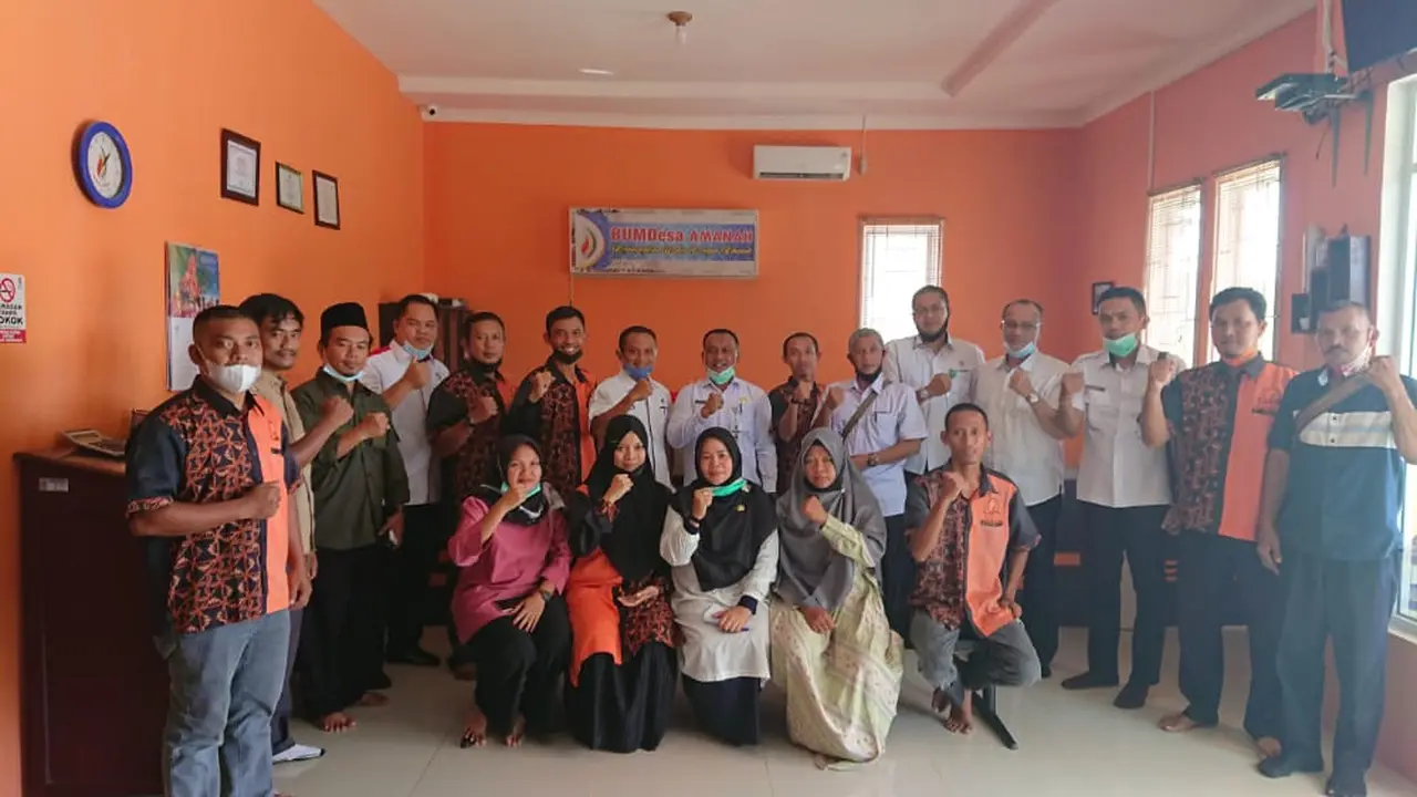BUMDes Amanah adalah salah satu dari 10 desa yang berhasil masuk kategori Desa BRIlian Tahap I 2021.