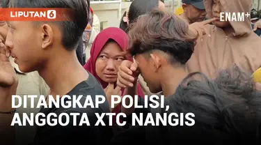 75 Anggota XTC Nangis saat Ditangkap