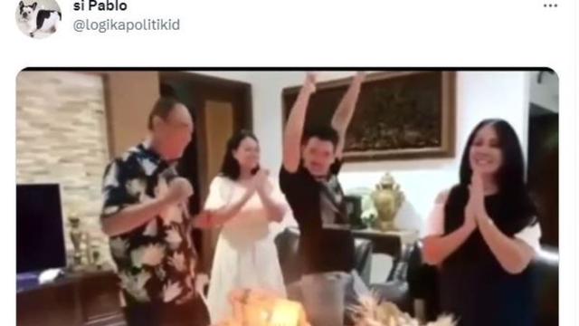 Beredar Video Keluarga Rafael Alun Trisambodo Rayakan Ulang Tahun, Banjir Komentar Nyinyir Warganet