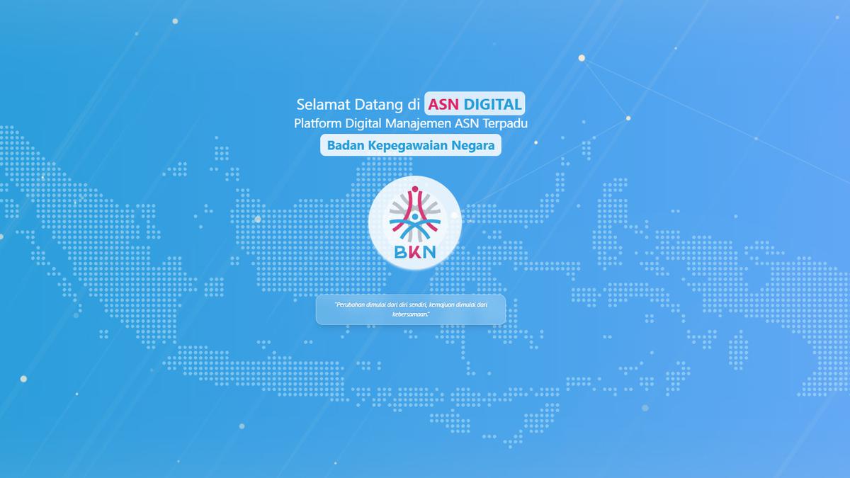 Cara Login, Aktivasi, dan Reset Akun ASN Digital untuk Pemula - merdeka.com
