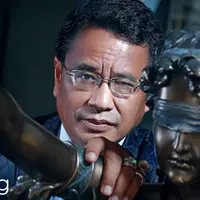 Hotman Paris Hutapea,  (Foto by Galih W Satria/Bintang.com, Digital Imaging by Muhammad Iqbal Nurfajri/Bintang.com)