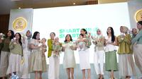 Jessica Iskandar dan Kikky Saputri di acara “Smart Pump, Smart Moms”.