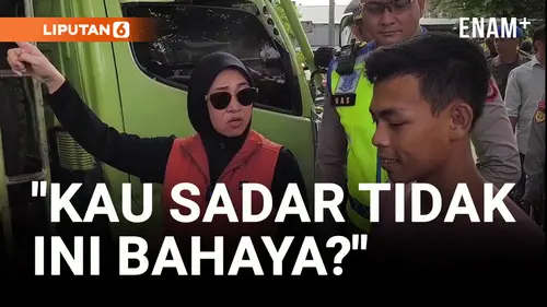  Ngamuk! Bupati Gowa Marahi Sopir Truk yang Langgar Aturan!