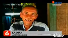 Akibat banjir luapan Kali Lamong di Kecamatan Cerme, Gresik, Jawa Timur, warga korban banjir terisolasi. Tidak hanya itu, aktivitas warga menjadi lumpuh karena lingkungan rumahnya masih terendam banjir setinggi 1 meter.