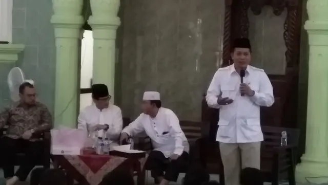 Sandiaga uno diduga lakukan pelanggaran kampanye dengan bersosialisasi di masjid (Istimewa)