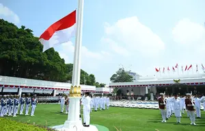 Pendaftaran Upacara HUT ke-81 RI di Istana Merdeka Tembus 128.331